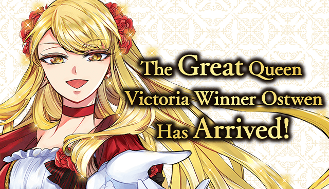 The Great Queen Victoria Winner Ostwen Has Arrived!