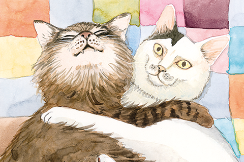 Junji Ito's Cat Diary: Yon & Mu