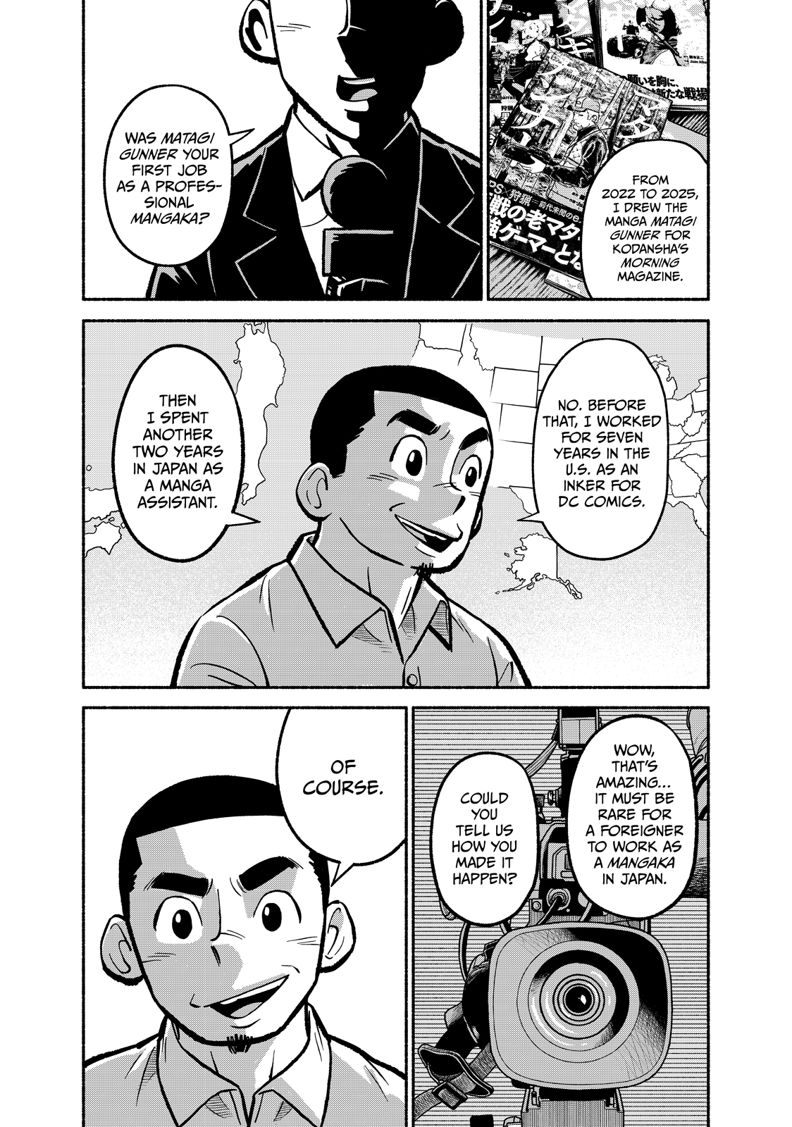 A Mangaka’s Road to Japan