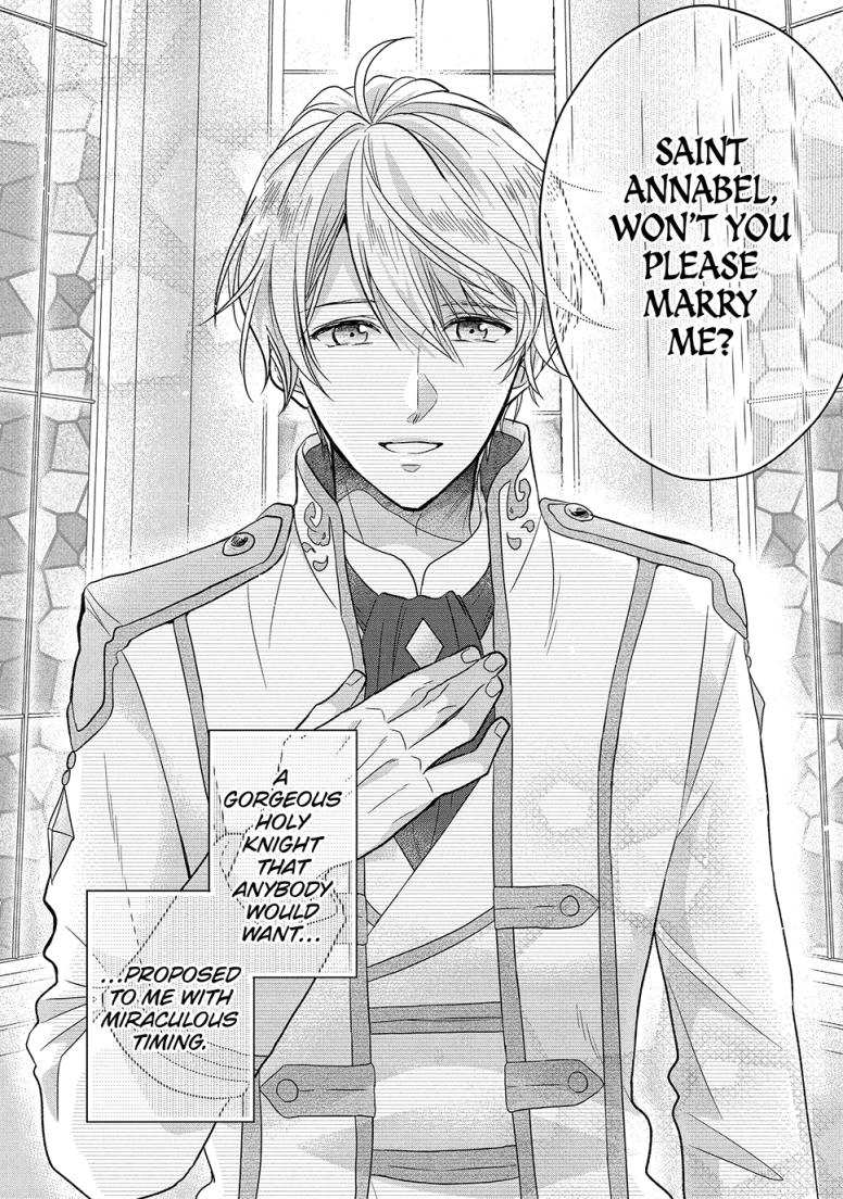 The Useless Saint and the Cursed Holy Knight: A Whimsical Confession Turned Proposal & Devotion