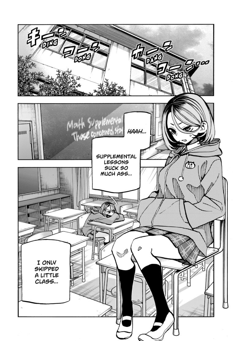 The Klutzy Class Monitor and the Girl with the Short Skirt