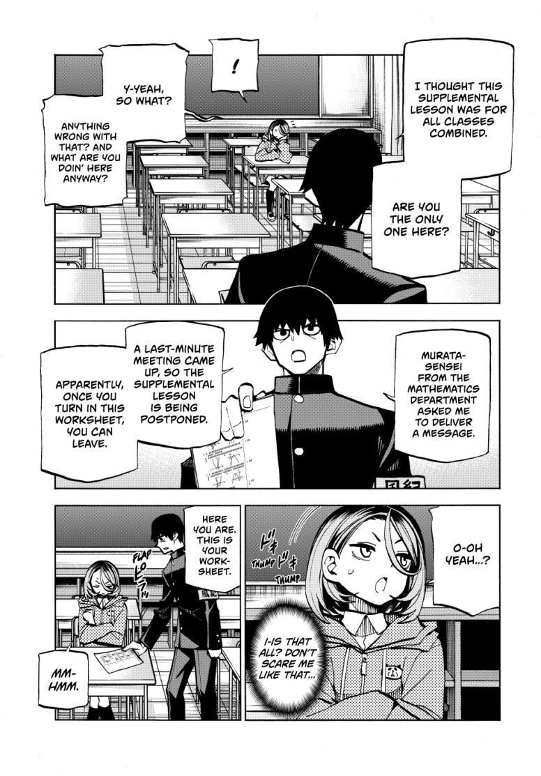 The Klutzy Class Monitor and the Girl with the Short Skirt