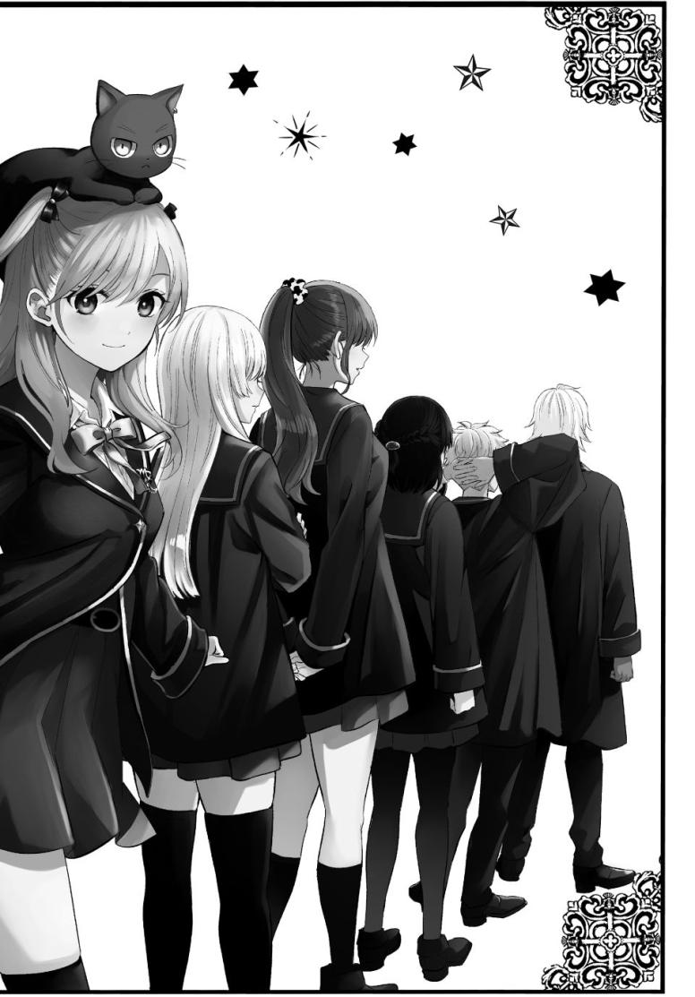 The Classroom of a Black Cat and a Witch