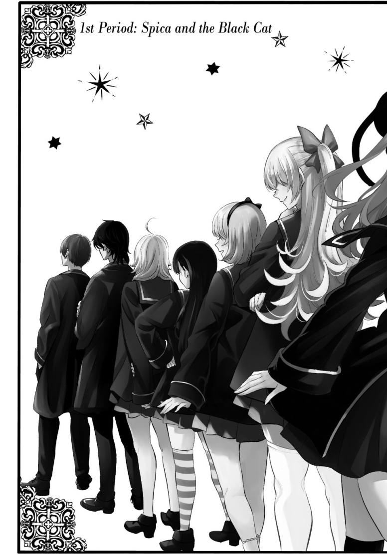 The Classroom of a Black Cat and a Witch