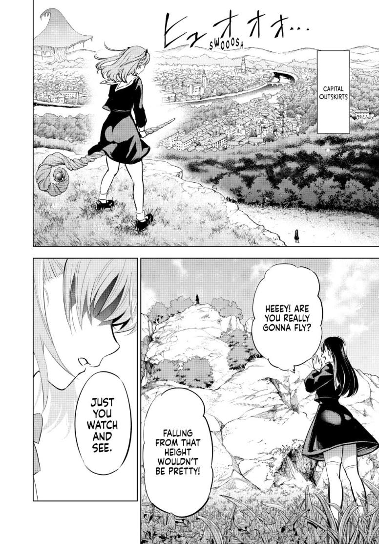 The Classroom of a Black Cat and a Witch