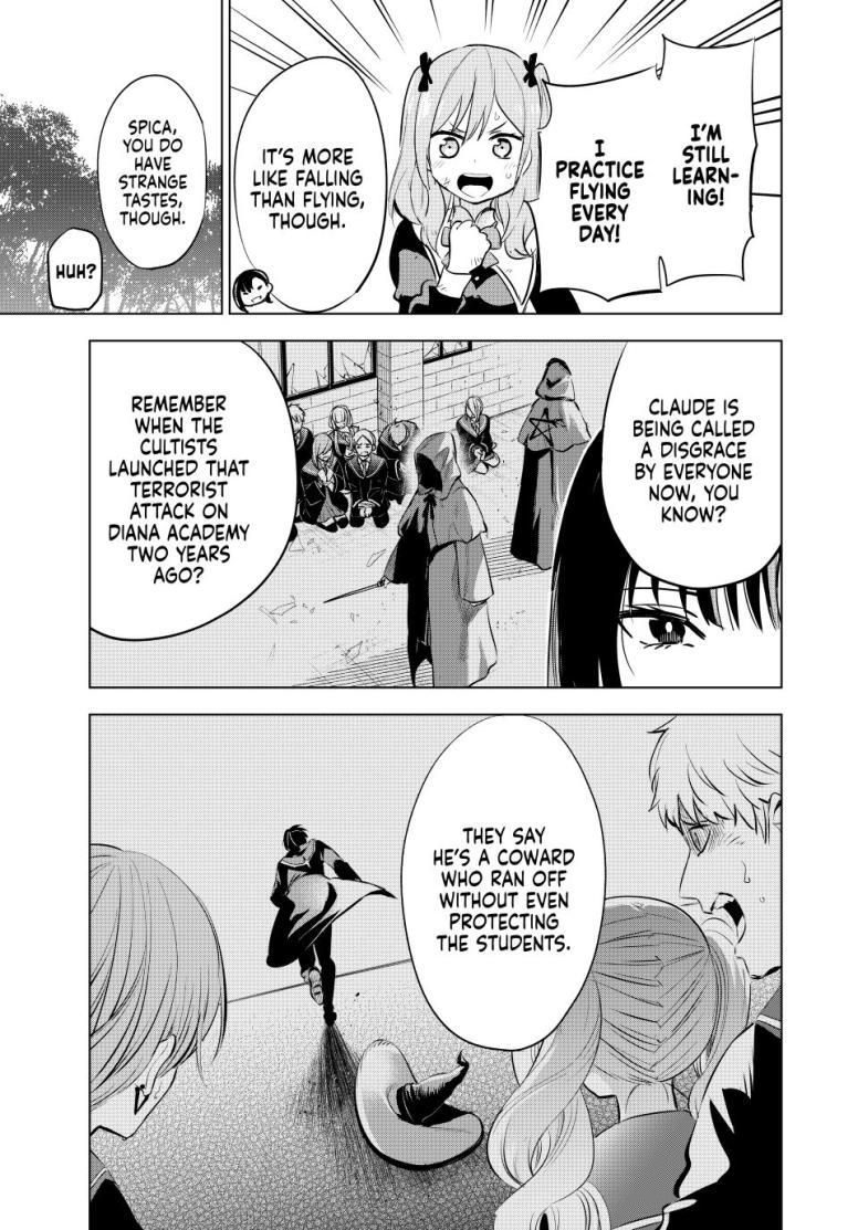 The Classroom of a Black Cat and a Witch